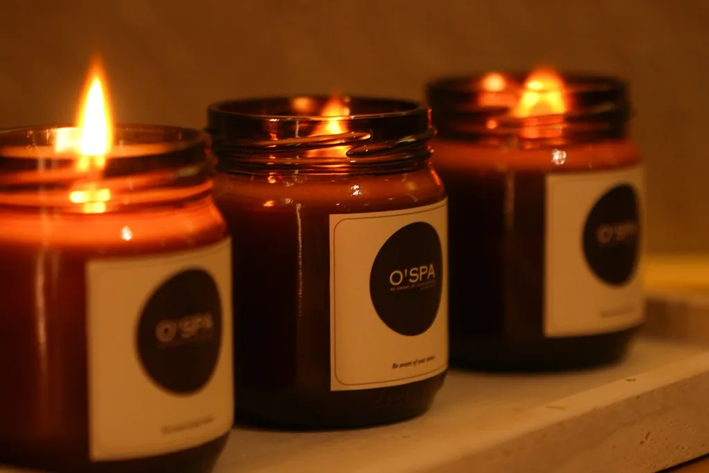 A relaxing aromatherapy massage with essential oils