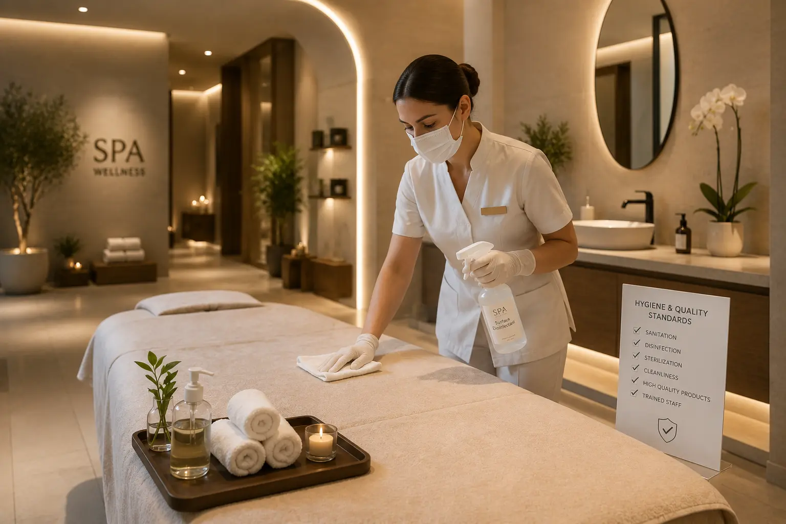 İstanbul’daki SPA Merkezlerinde Hijyen ve Kalite Standartları Neler Olmalı?